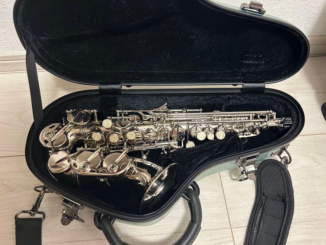 カーブドソプラノサックス(シルバー)