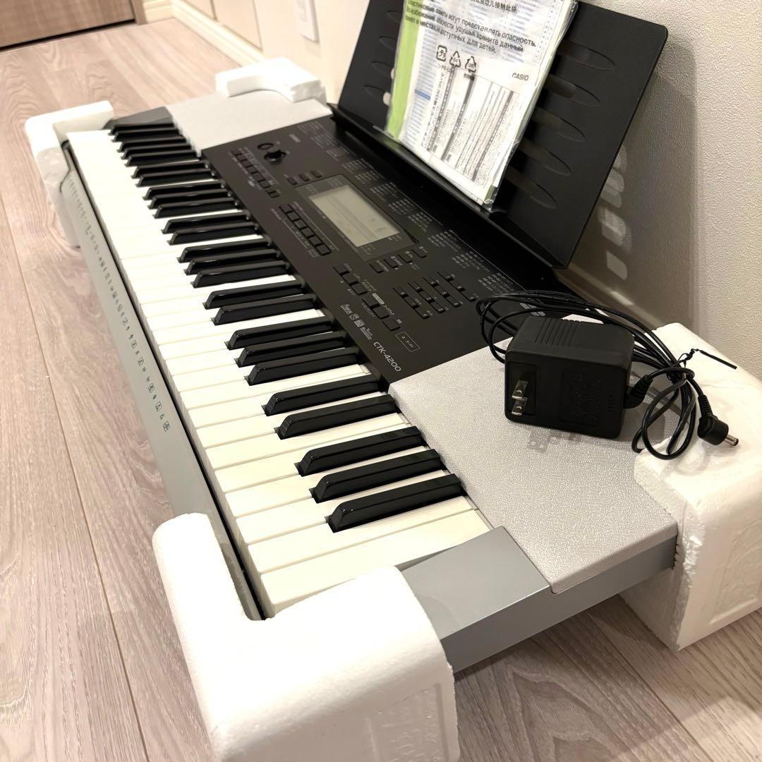 CASIO 電子キーボード ピアノ CTK-4200 付属品完備