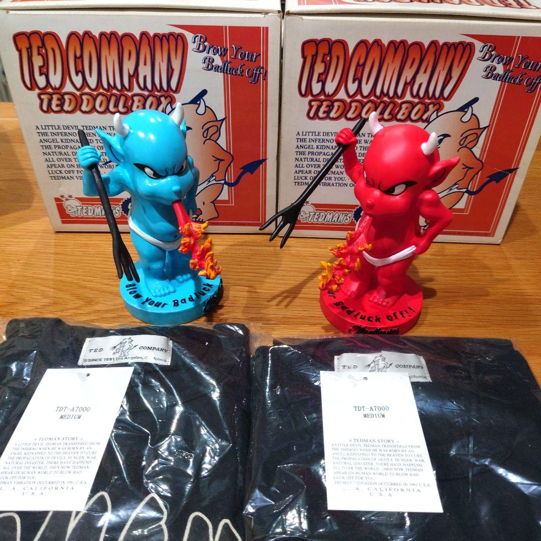 TED DOLLBOX　テッドマン　TEDMAN'S　フィギュア　Tシャツ