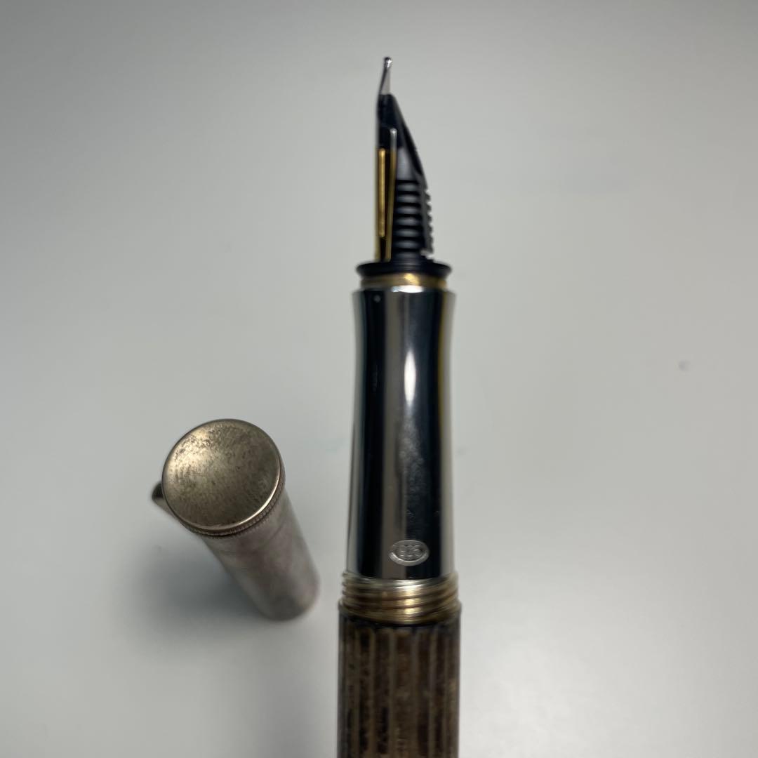 未使用 ファーバーカステル 万年筆 クラシックコレクション プラチナコーティング