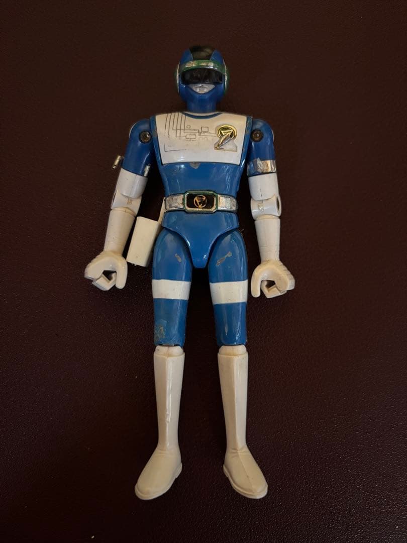 超電子バイオマン ブルースリー　超合金 フィギュア GC-11　当時物