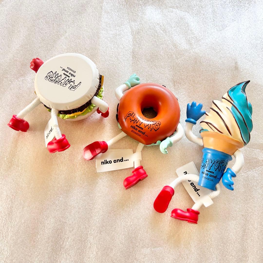 niko and… フレーバーズ　お座りオブジェ　3個セット コンプ