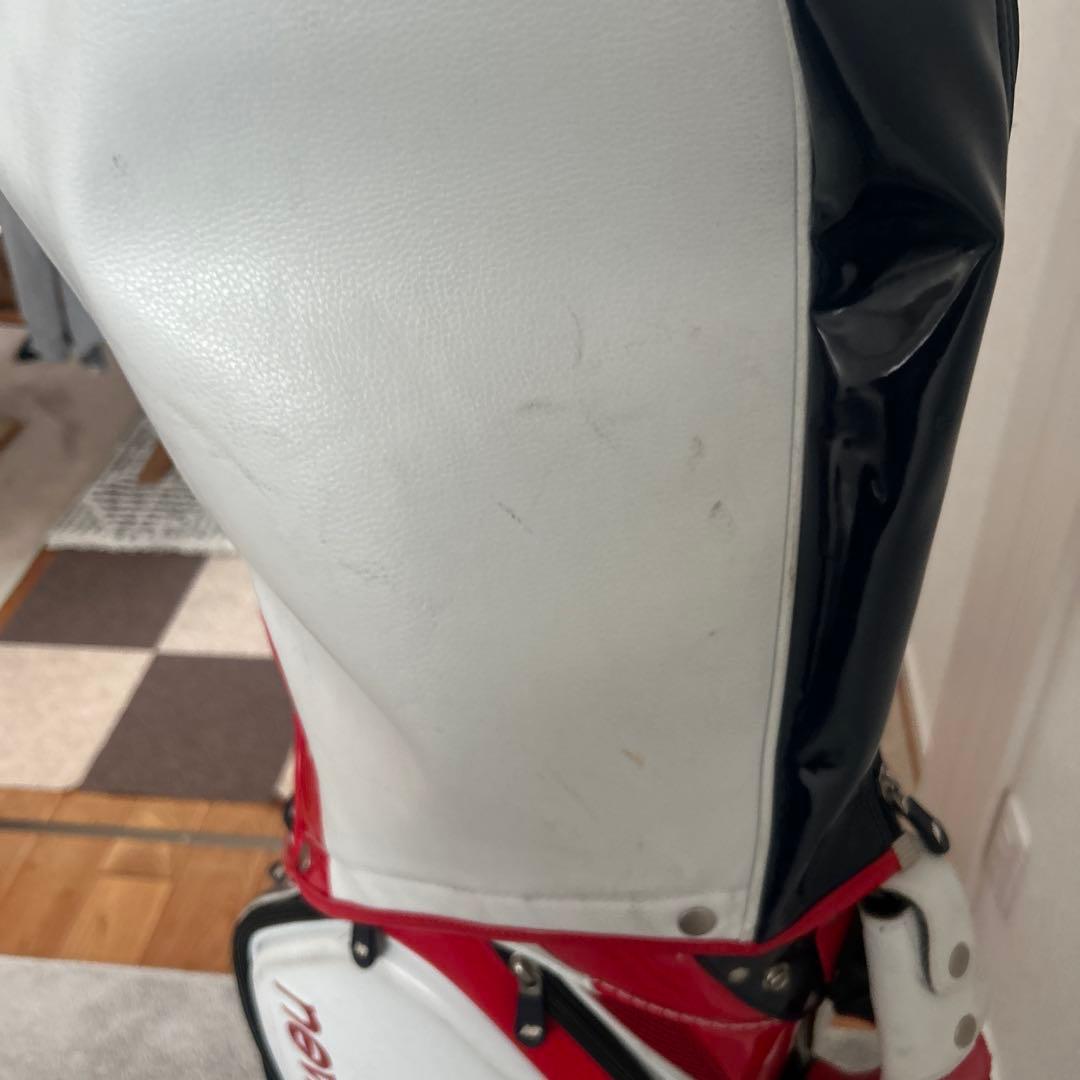 new balance ゴルフキャディバッグ 白/赤