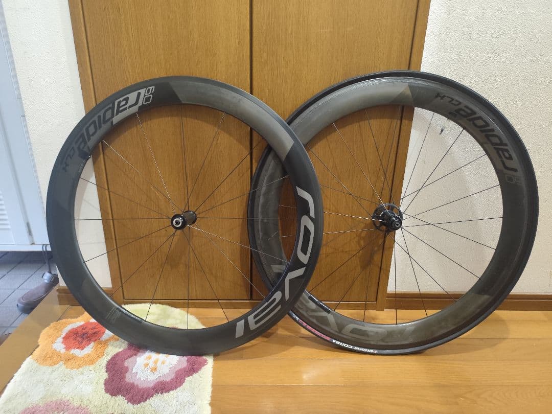 roval rapide clx 60　カーボンホイール　700c