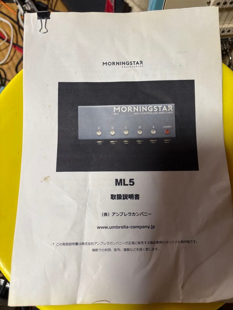 ギター Morningstar ML5