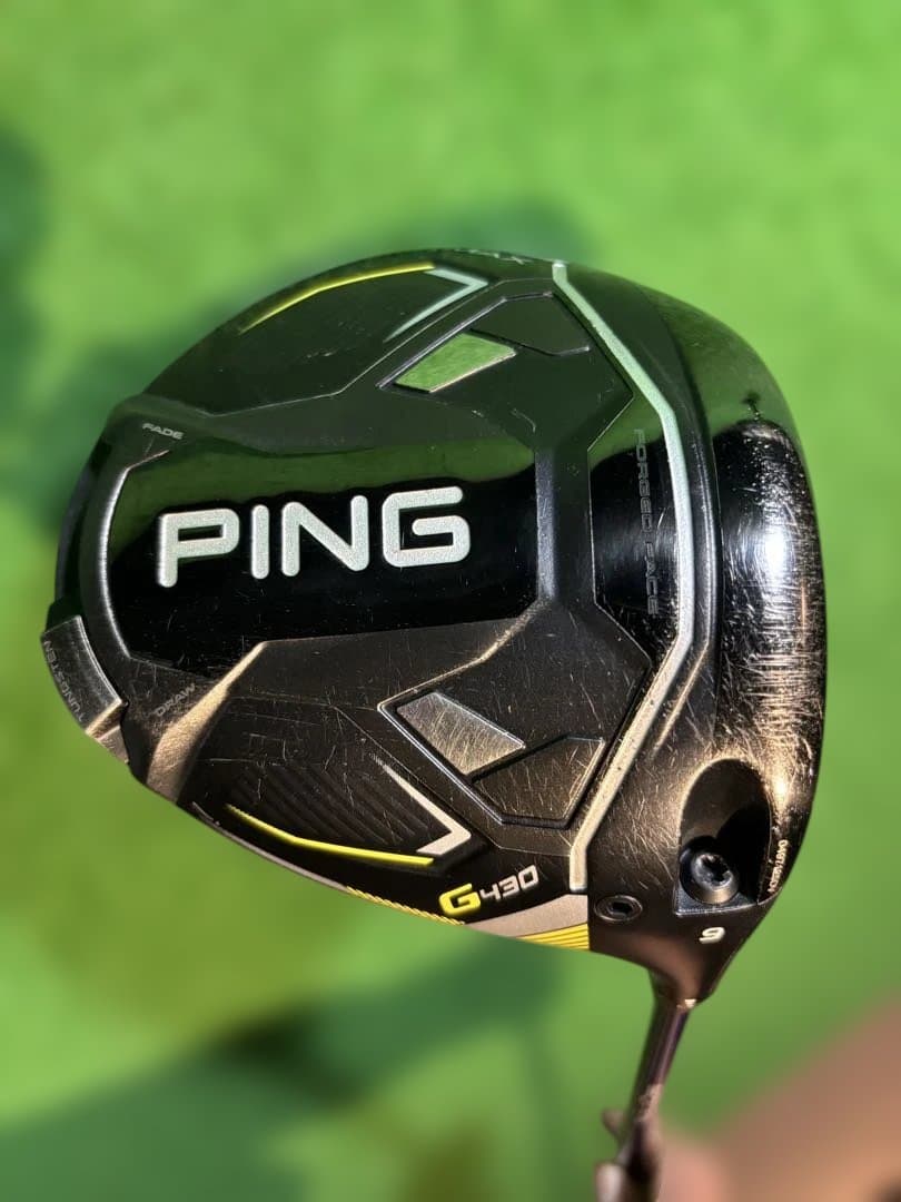 PING G430 MAX ドライバー 9度　中古品　ベンタスTRブルー 6S