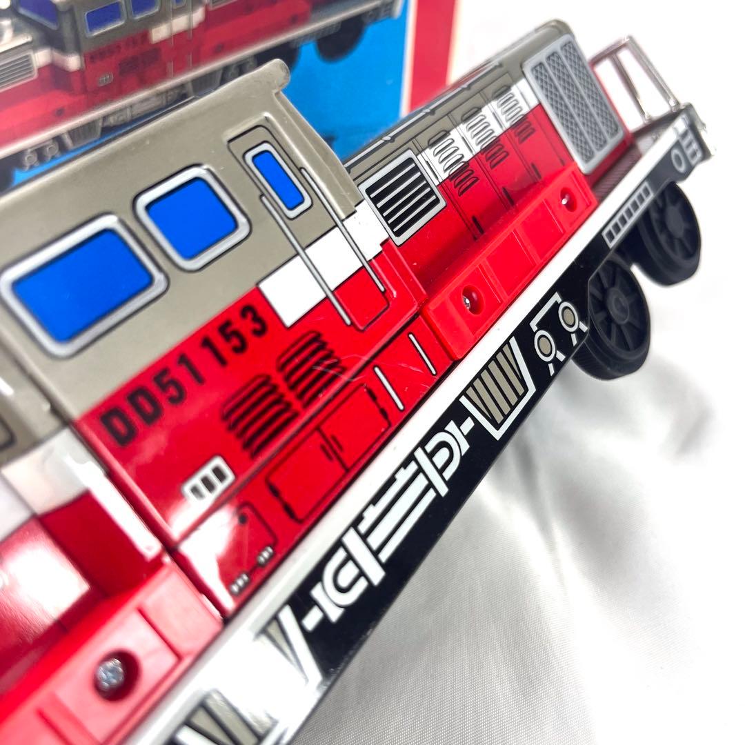 【希少】イチコー ディーゼル機関車 DD51 ブリキ　鉄道模型 玩具 元箱