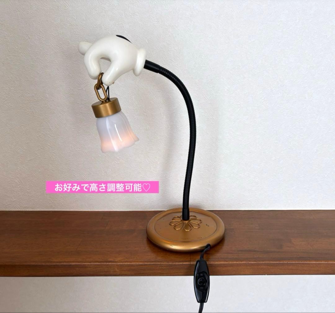 希少✩.*˚東京ディズニーランド TOONTOWN ミッキーの手 スタンドライト