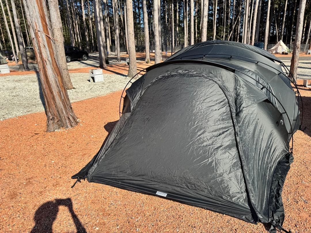 ミニマルワークス　シェルターg チャコール ベスティビュール付き