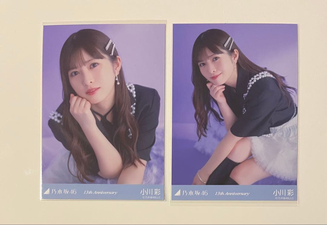 乃木坂46 生写真 小川彩 13周年記念 13th Anniversary