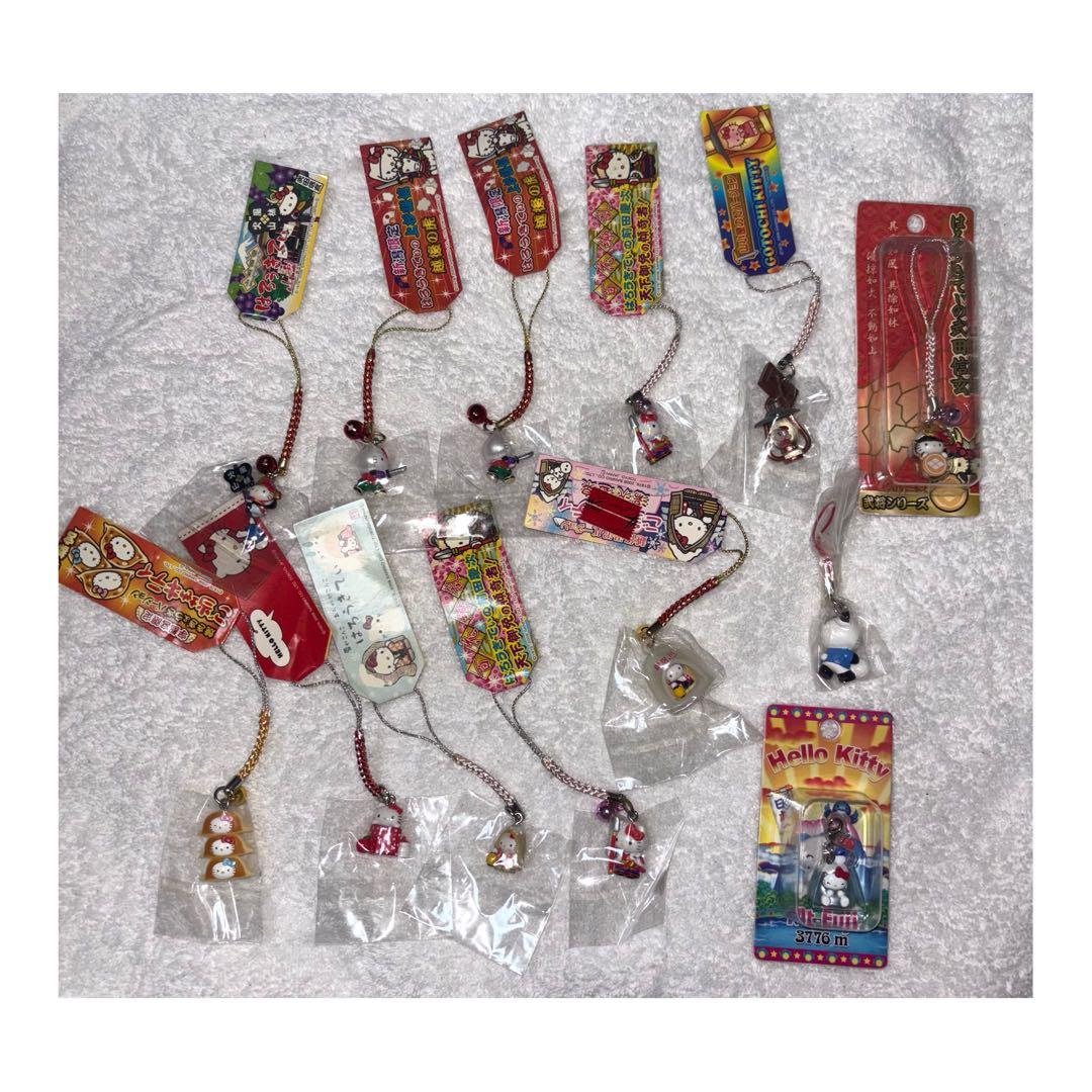 ご当地キティストラップ12点セット