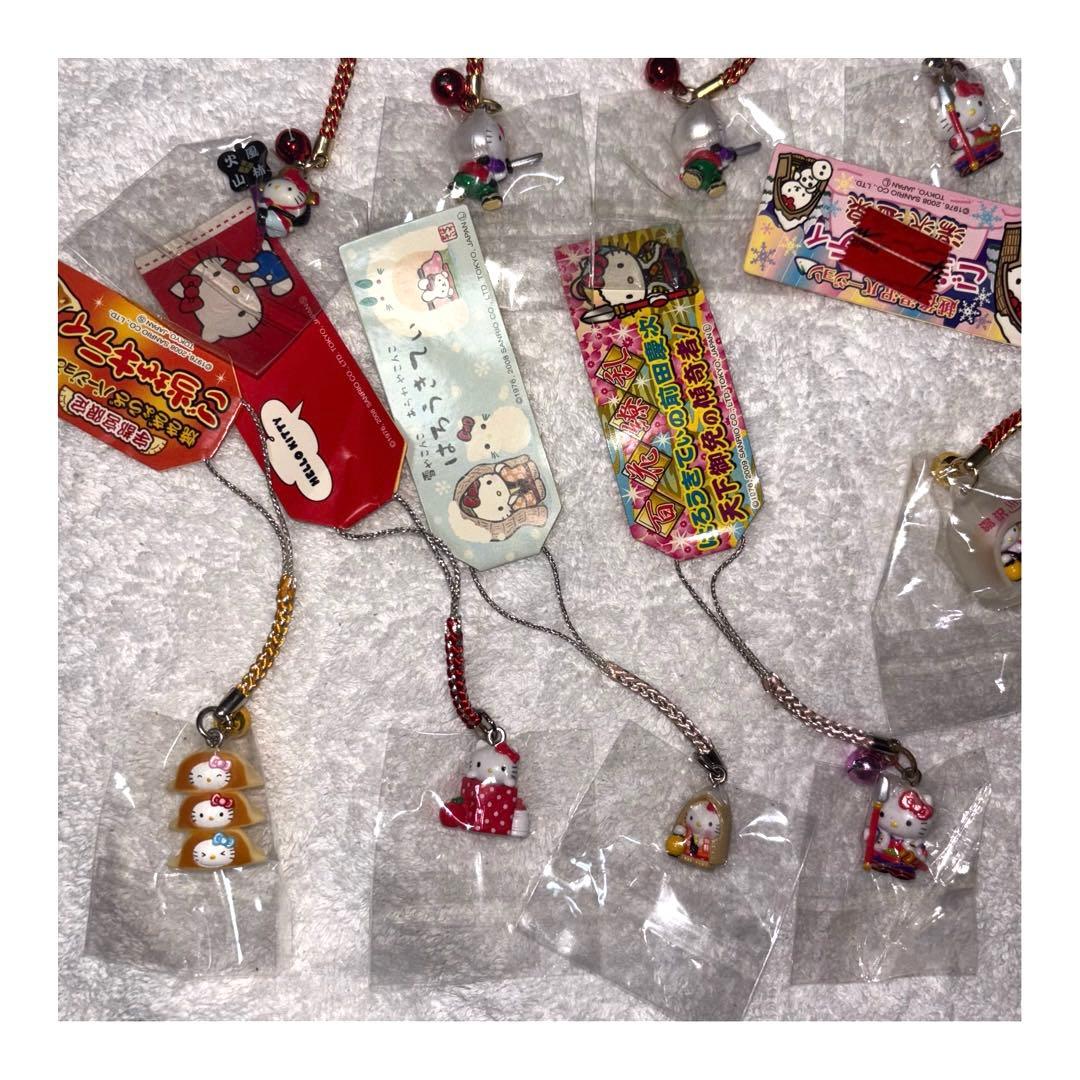 ご当地キティストラップ12点セット