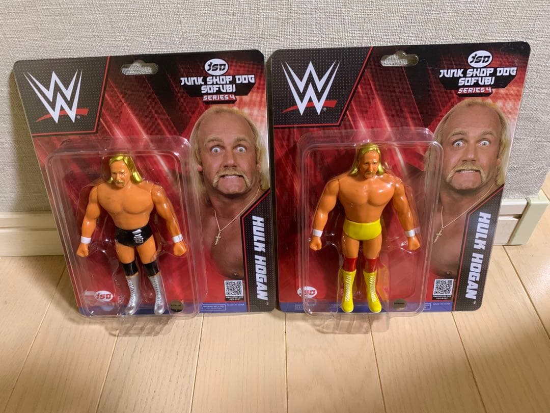 ハルクホーガン　フィギュア　プロレス　新日本プロレス　2体　WWE ポピー　風