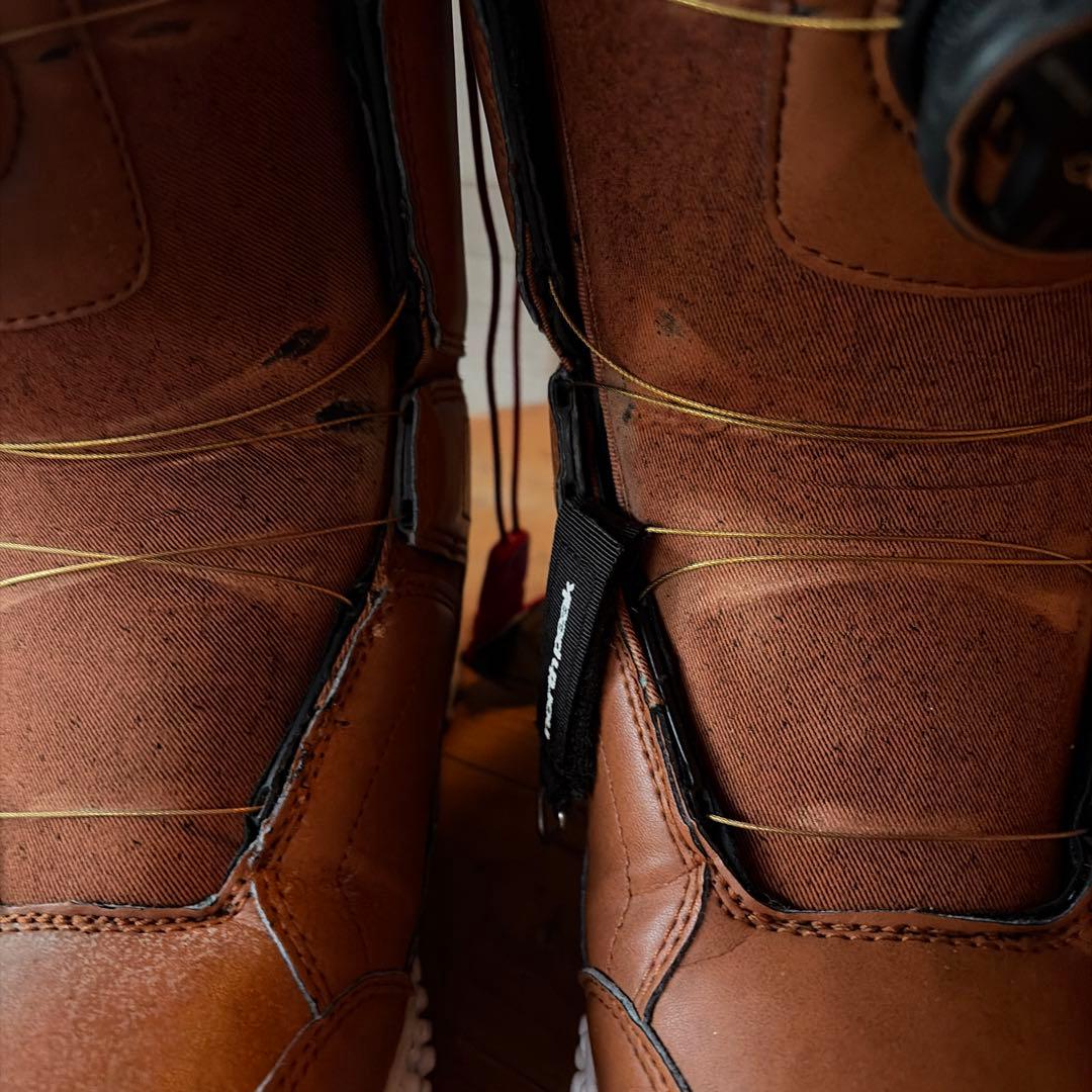 DC スノーボードブーツ BOAシステム ブラウン