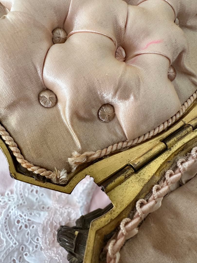 アンティーク　ブロンズジュエリーBOX