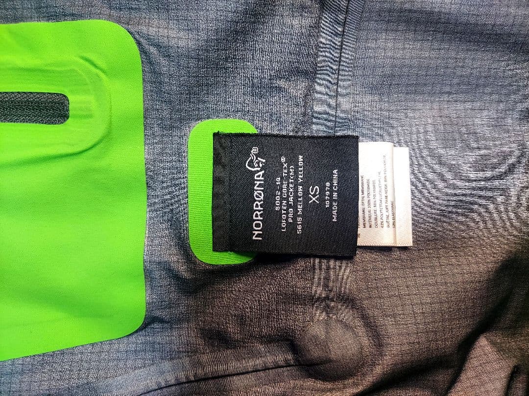 norrona lofoten Goretex Pro 上下セット　ノローナ