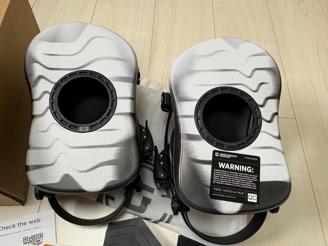 【1回のみ使用】UNION ビンディング ULTRA 24-25メンズM