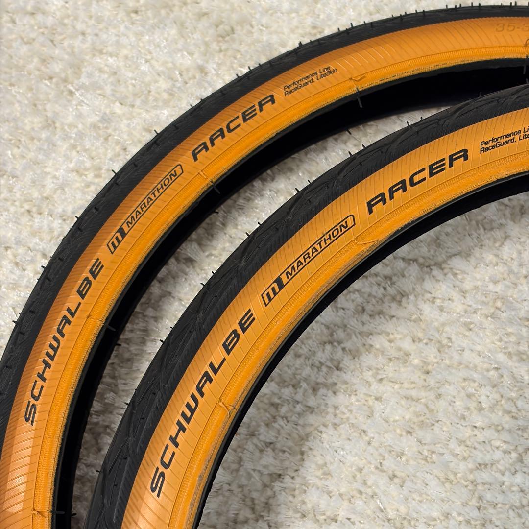 Schwalbe Marathon Racer Brompton用 2本セット
