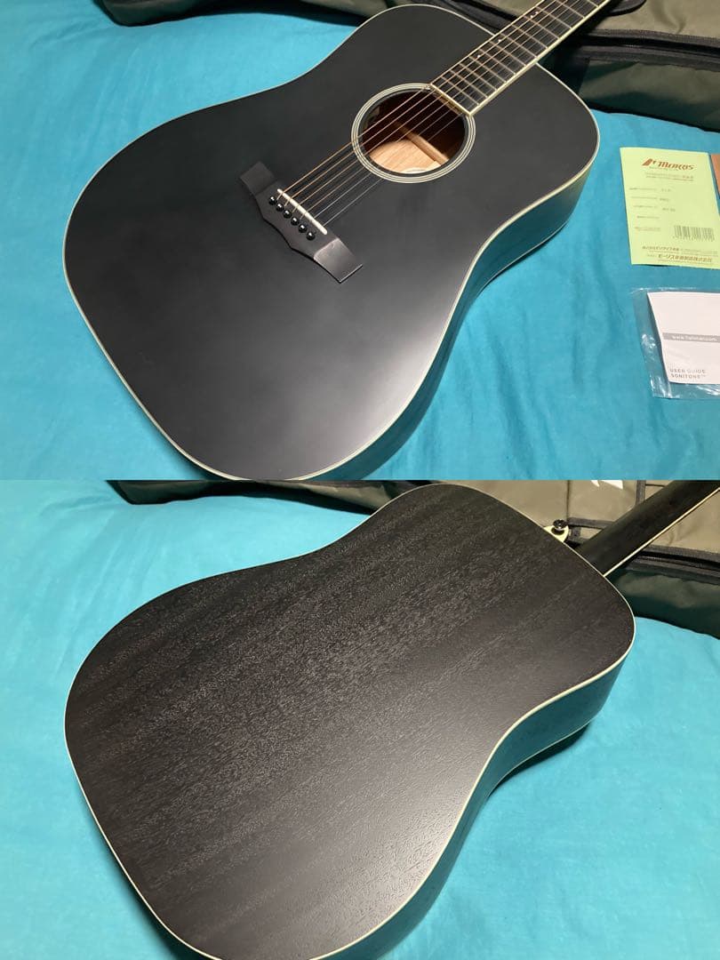 Morris M-021 BLKモーリスアコースティックギター