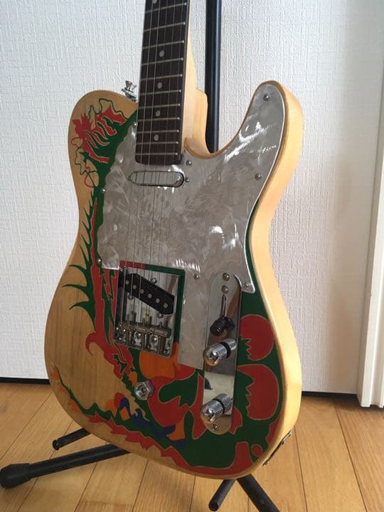 ドラゴン テレキャスター 塗装 あなたのテレキャスをドラテレにしましょう！