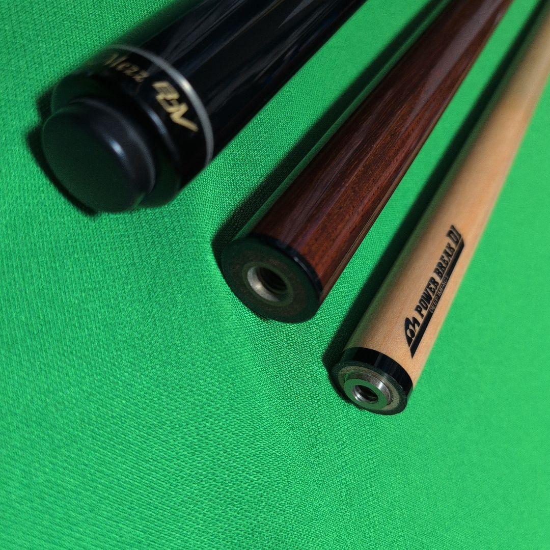 ビリヤードmezzBJV&ＤＩシャフト、キャップ付