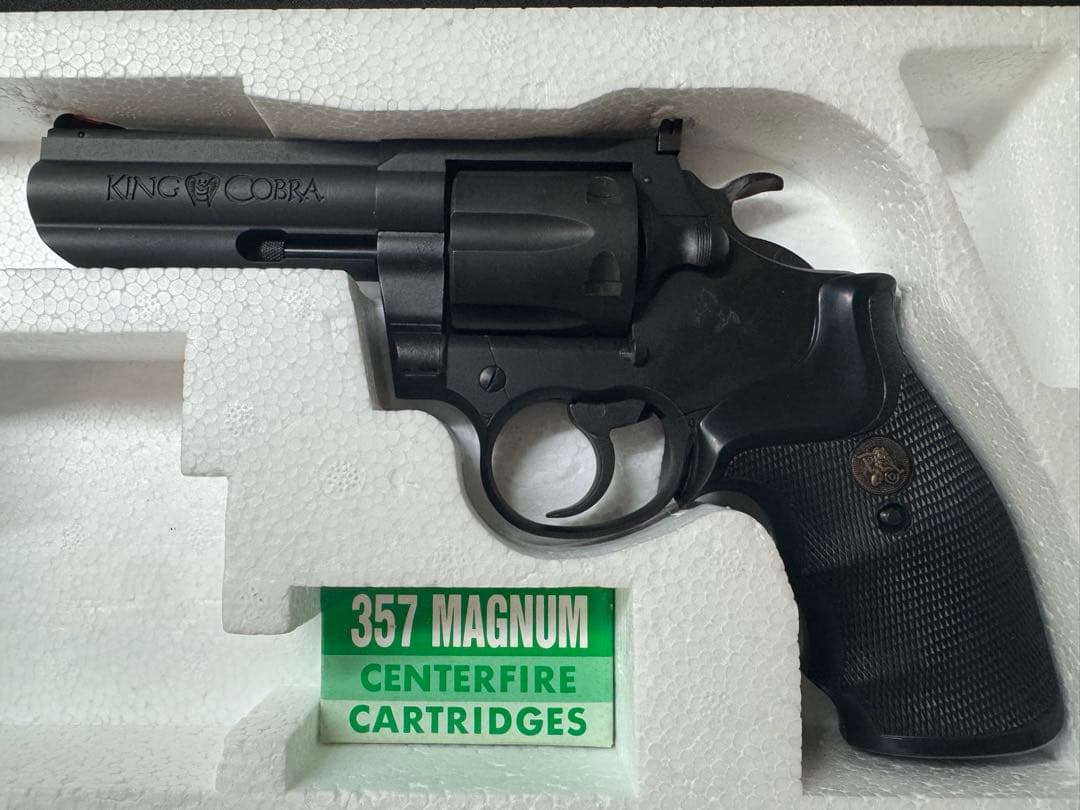 KSC コルト キングコブラ モデルガン 4インチ HW