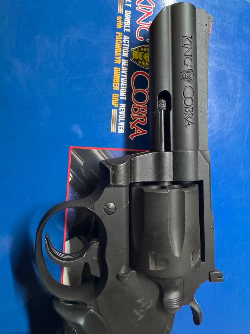 KSC コルト キングコブラ モデルガン 4インチ HW