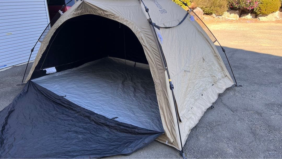 DOD わが家のシェード　 ワンタッチテント キャンプ ディーオーディー