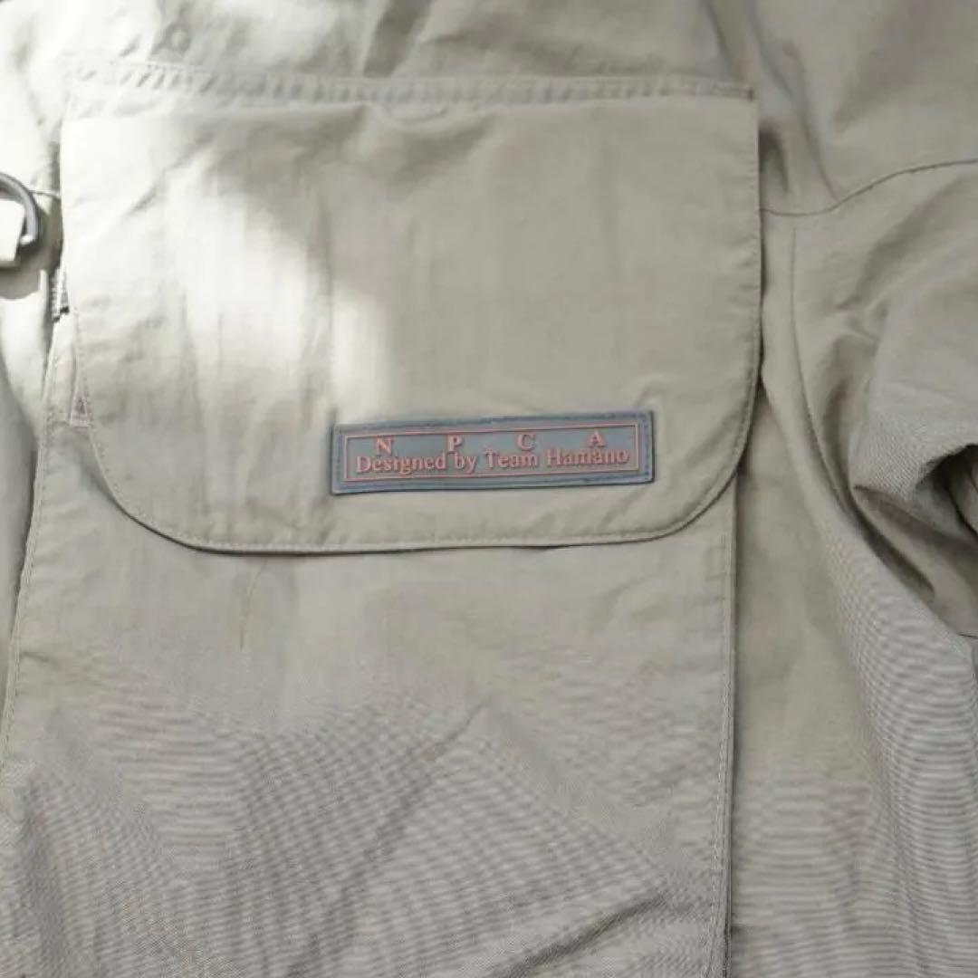 NPCA フィッシングジャケット　90s　グレー　SSTジャケット