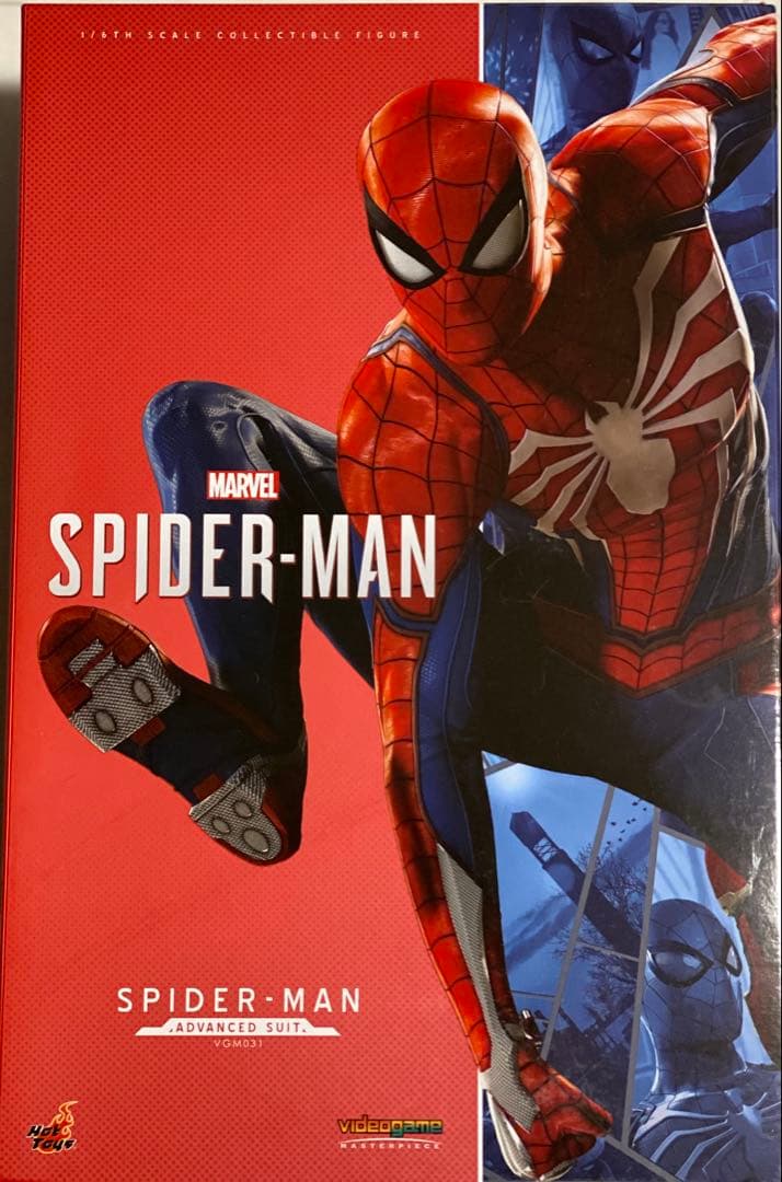 ホットトイズ スパイダーマン アドバンスドスーツ マイルスモラレス セット