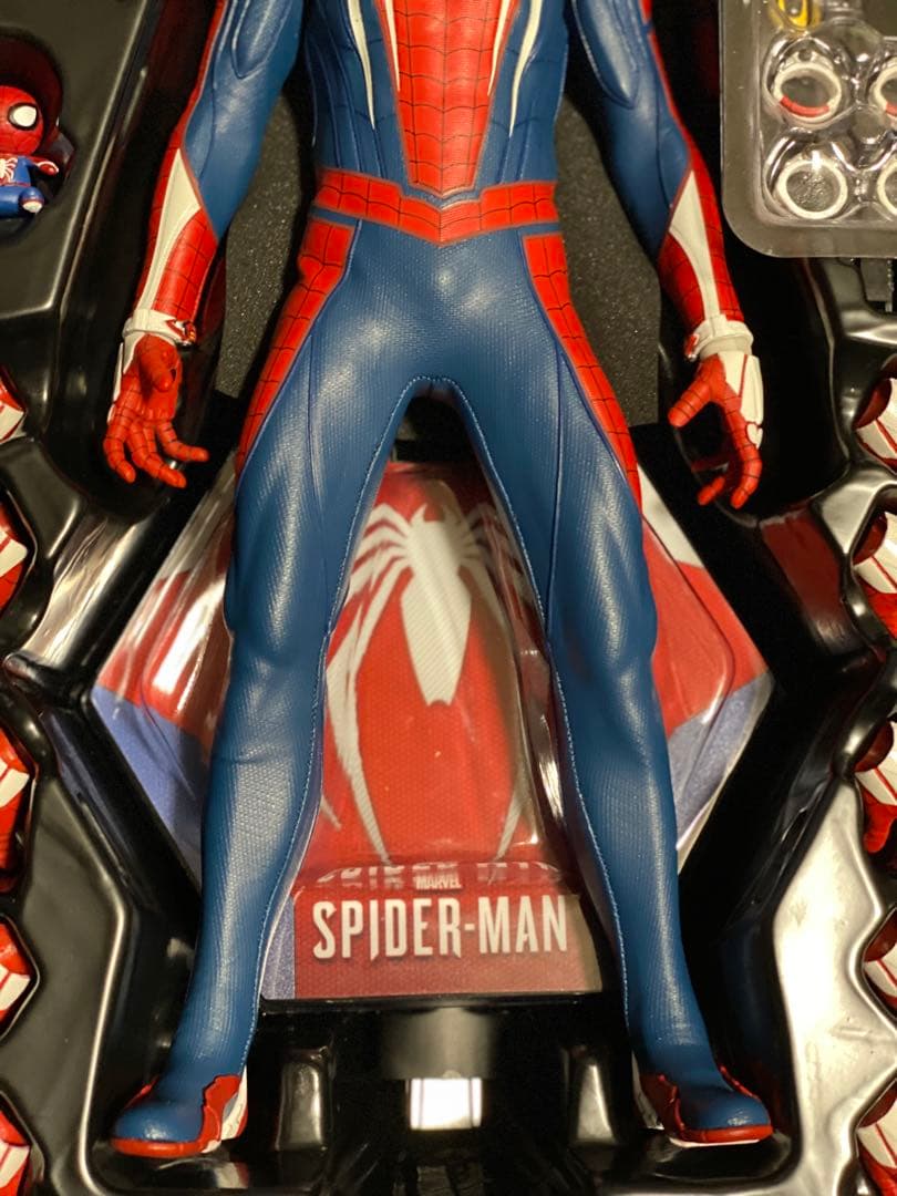 ホットトイズ スパイダーマン アドバンスドスーツ マイルスモラレス セット