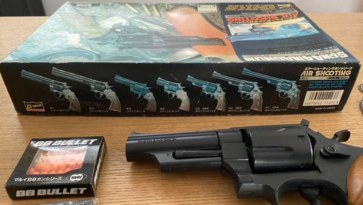 S&W 44マグナム M-29 4インチ　モデルガン　エアーシューティングガン