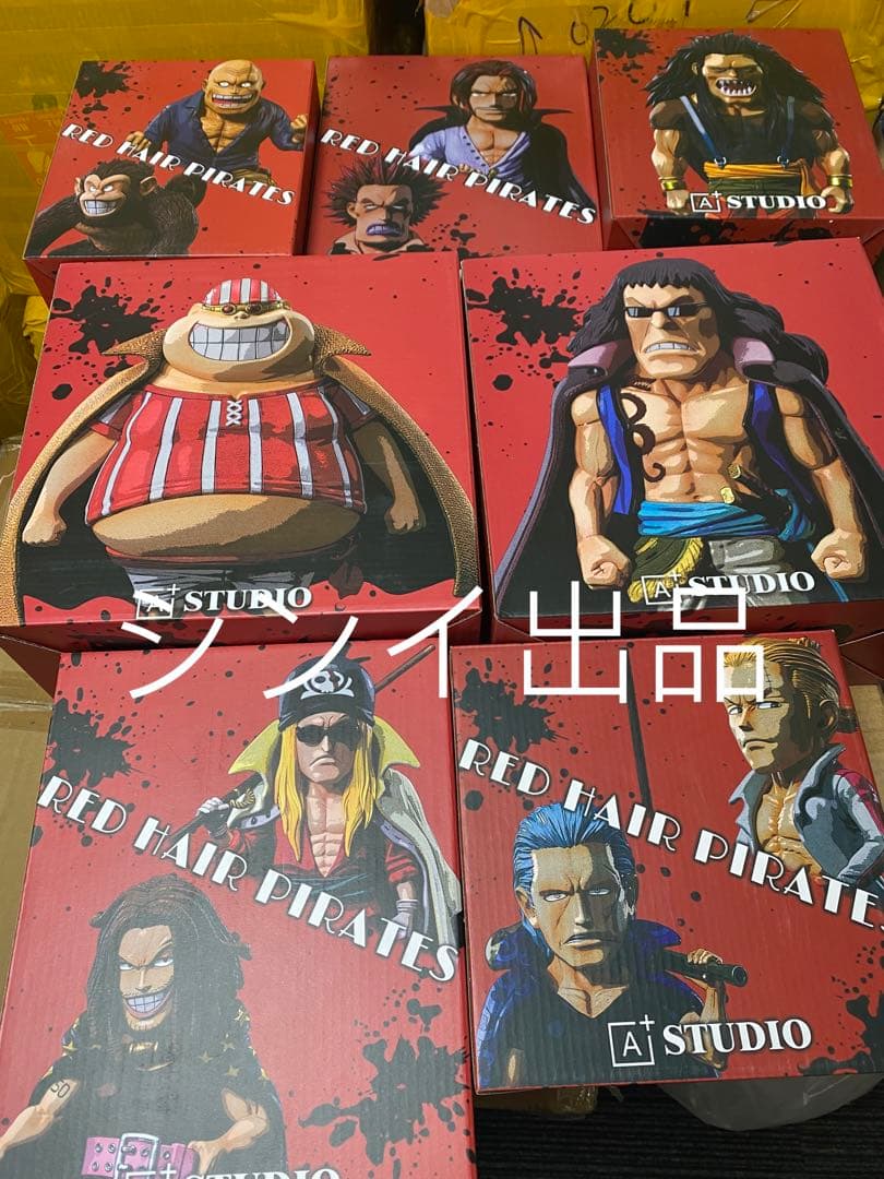 翌日発送　赤髪海賊団　シャンクス　ワンピース　フィギュア　ガレージキット