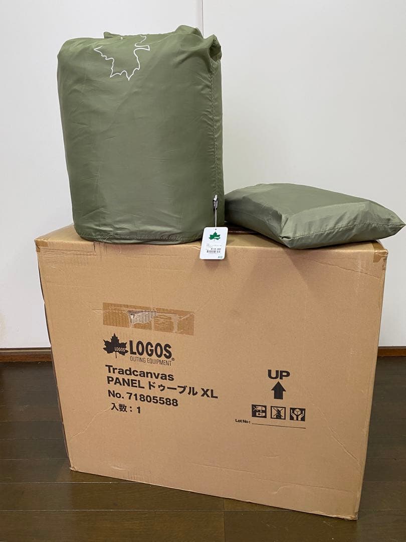 【ロゴス】2ルームテントセット マット＆シート XL 6人用LOGOSテント新品