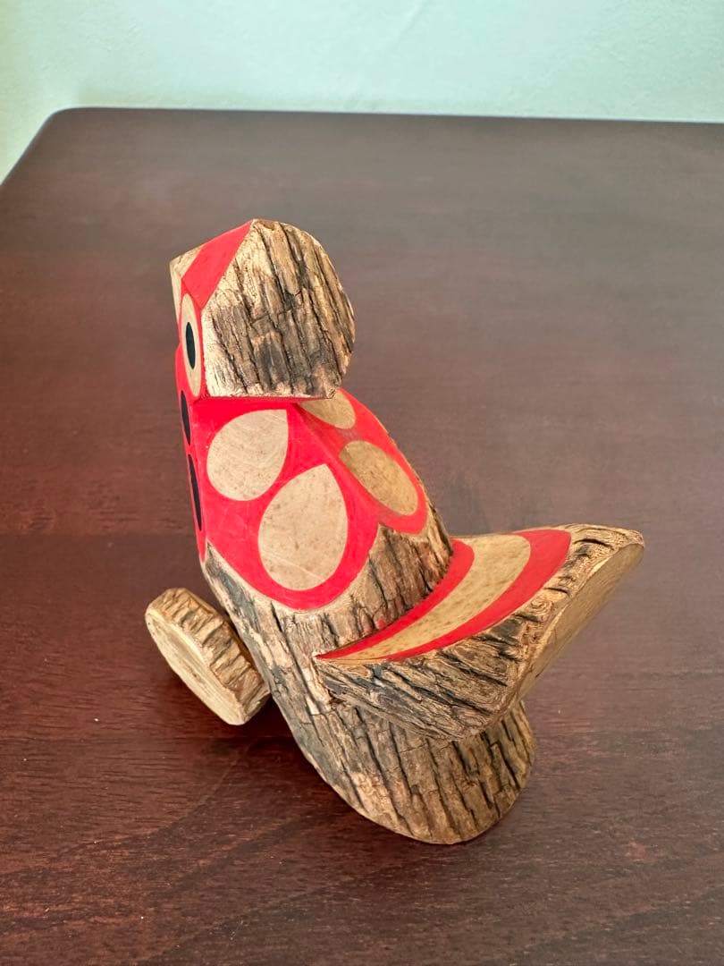 きしまやま 一刀彫 きやあつぐろ 鳥 工芸 民芸 郷土土産