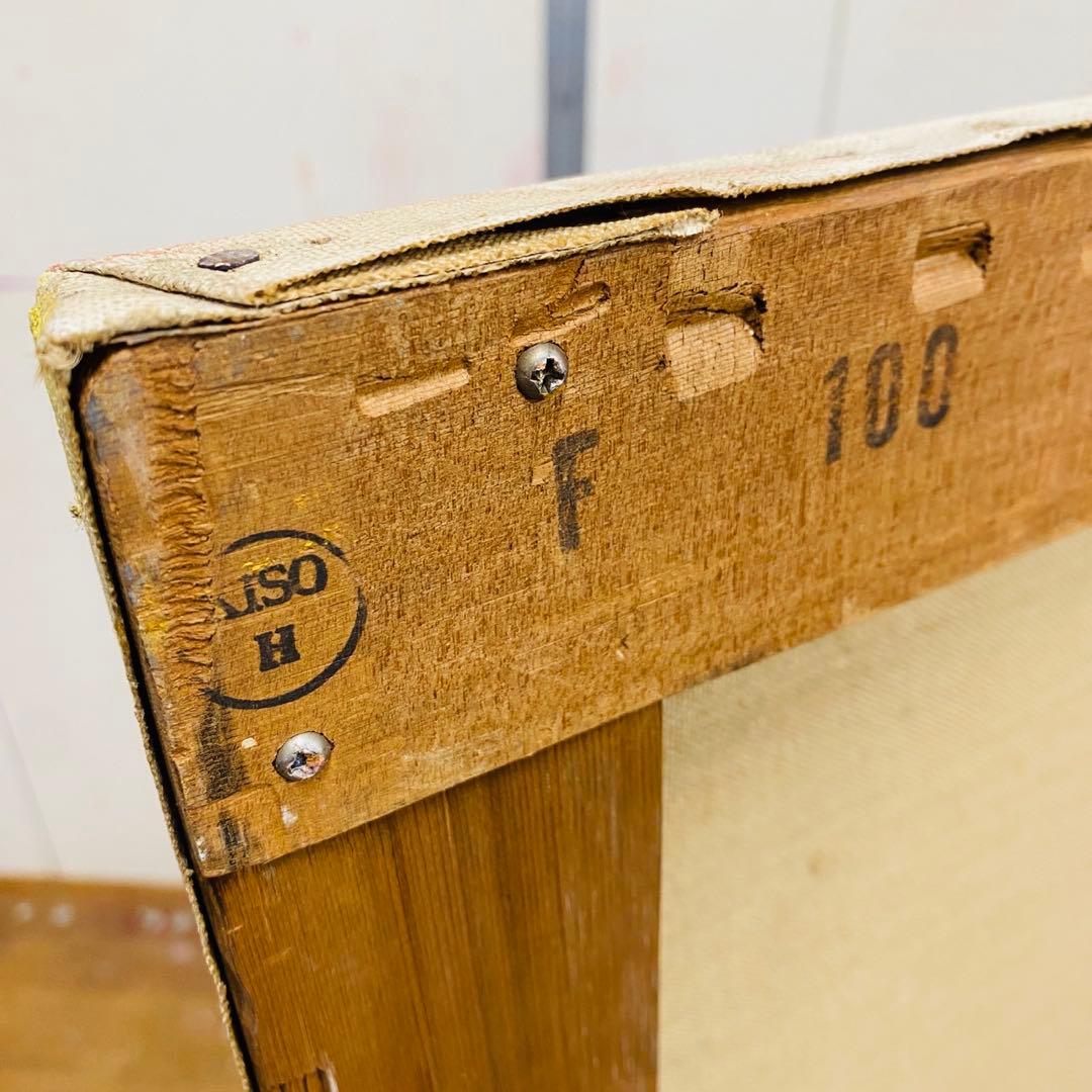 絵画用 木枠 キャンバス枠 F100号 杉材 KISO刻印 良品 送料込み ④