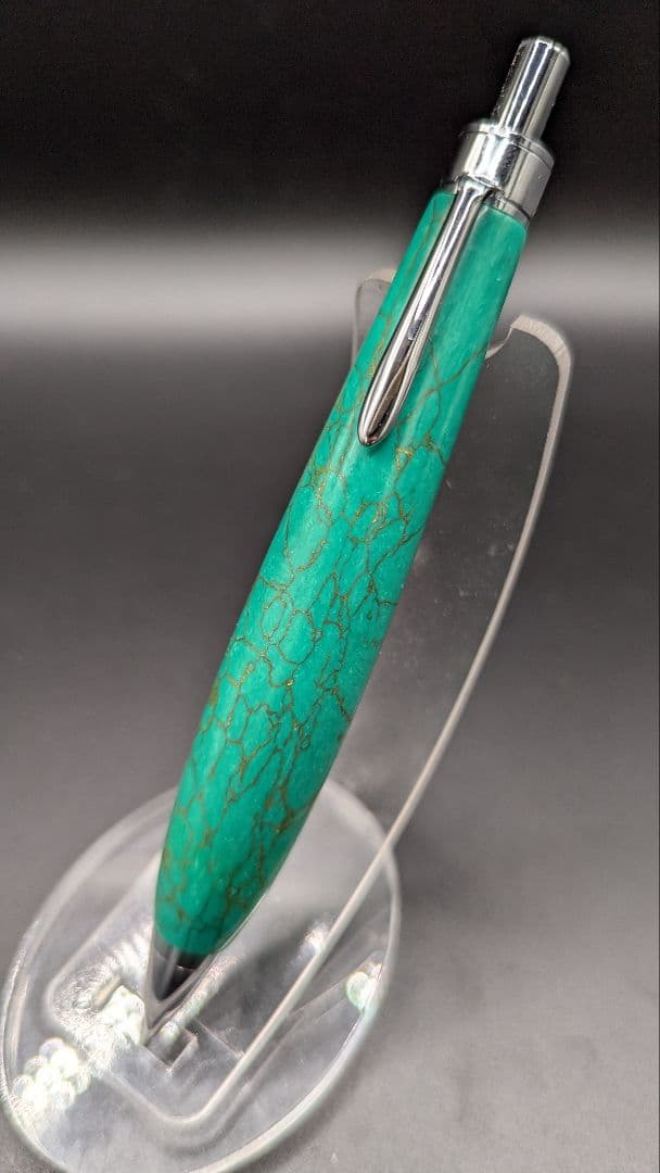 133ペン工房翌檜　ハイブリッドストーン　シャーペン　ボールペン　太軸