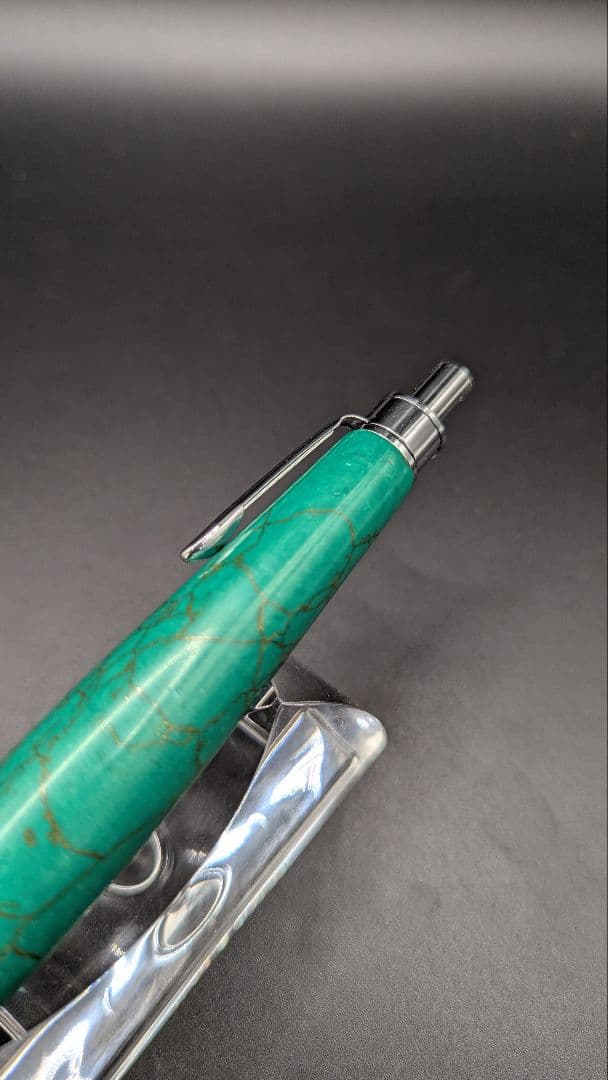 133ペン工房翌檜　ハイブリッドストーン　シャーペン　ボールペン　太軸