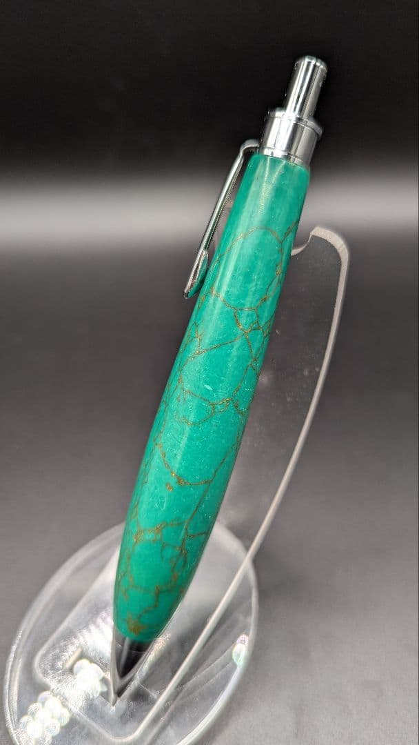 133ペン工房翌檜　ハイブリッドストーン　シャーペン　ボールペン　太軸