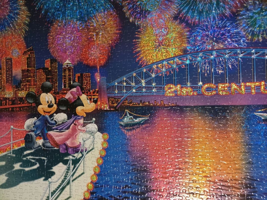 ディズニー21世紀への出航ジグソーパズル完成品