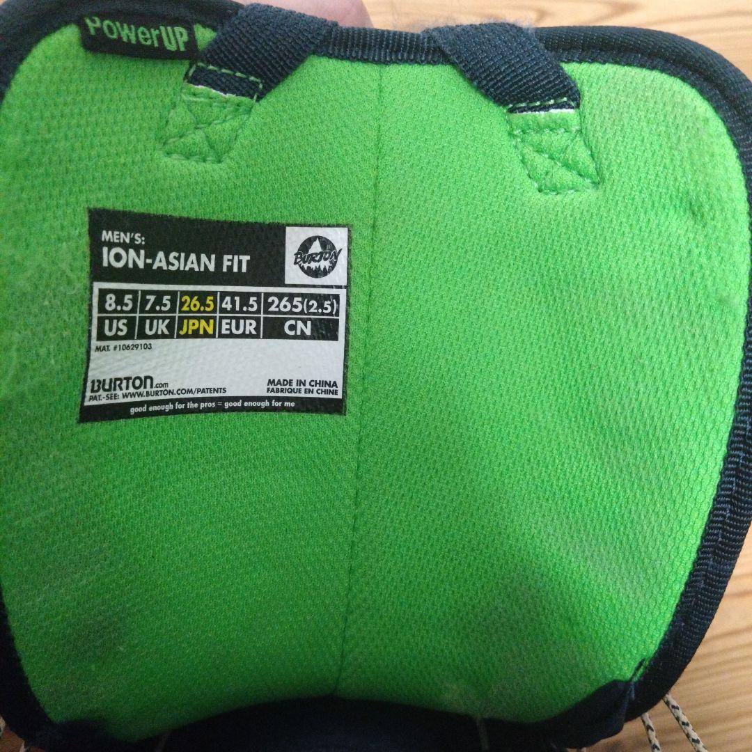 ION スノーボードブーツ ネイビー バートン