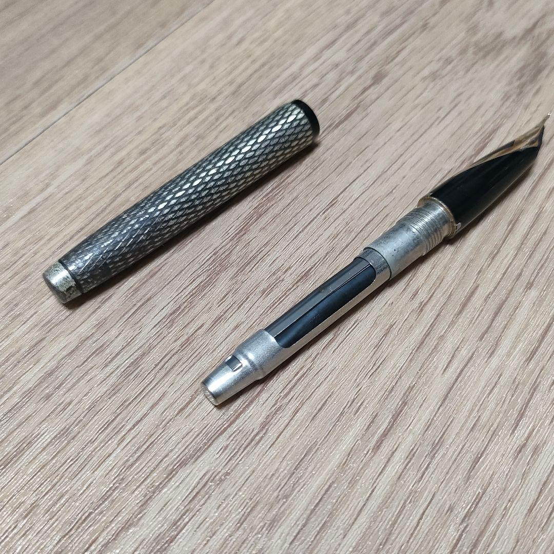 SHEAFFER シェーファー 万年筆 インペリアル 14K シルバー