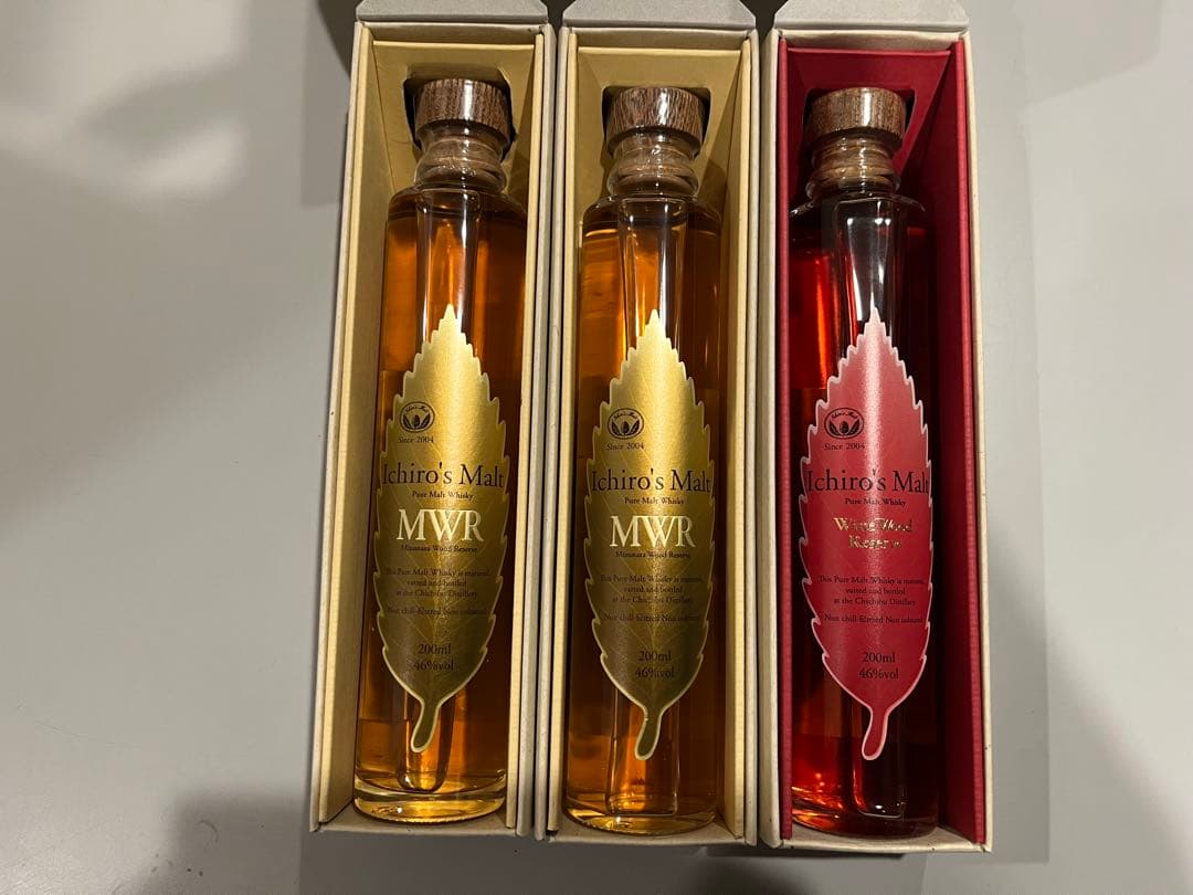 秩父　イチローズモルト　各200ml 2種合計3本セット