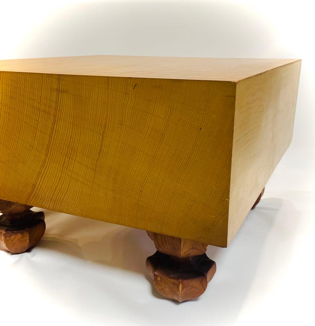 一枚板囲碁盤（へそ付き）碁石セット