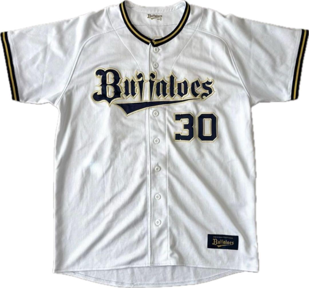 美品未使用、オリックスバファローズ　廣岡大志 ユニフォーム　O