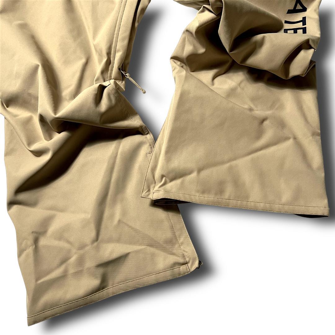 パーリーゲイツ 定3.9万 防汚防水防風 ストレッチ スノーウェア L ベージュ