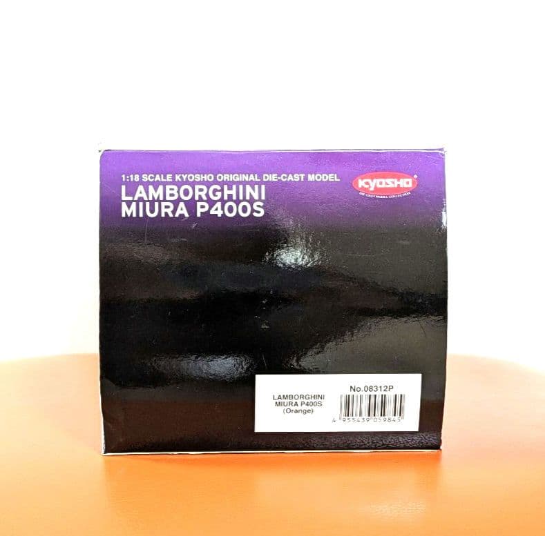 ランボルギーニ ミウラ P400S 1/18 京商 中古品