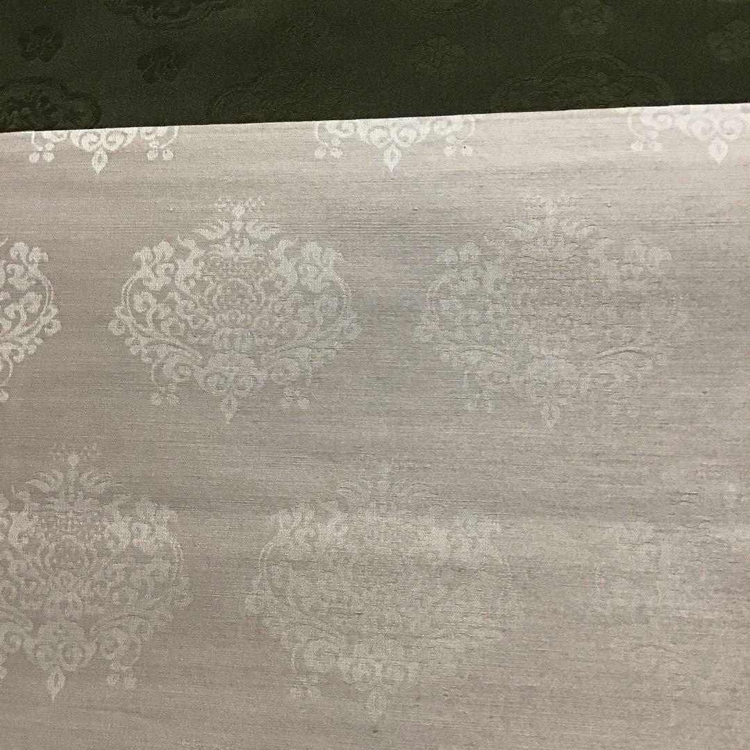 K茶道具　掛軸　「忍」　小原和紙工芸作家　山内一生作　共箱　紙箱　S971KJ