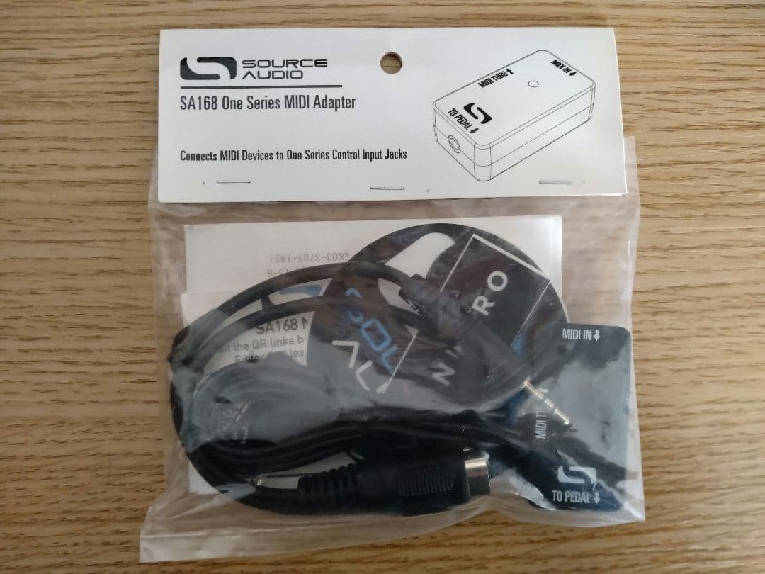 ギター SOURCE AUDIO SA168 MIDI Adapter