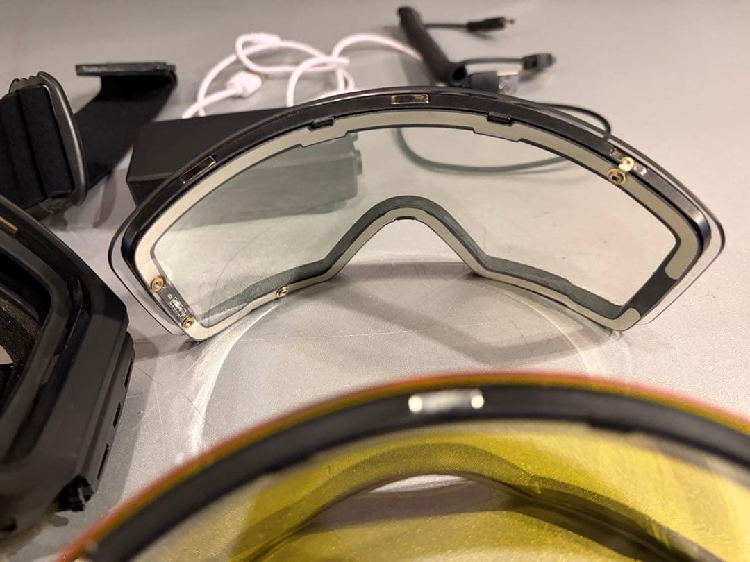 電熱ゴーグル•FUJIKAZE •SNG-02•曇らないゴーグル